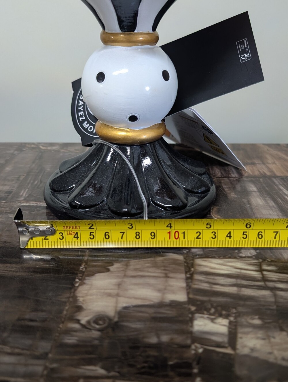 Hallow Home Whimsically Spooky LED Light Up Pumpkin On Pedestal Figurine 🎃 - Picture 8 of 13